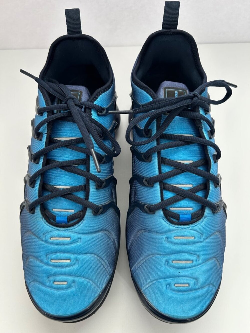 Nike Air VaporMax Plus Men's Sz 10 Obsidian/Photo Blue Athletic Shoes 924453-401